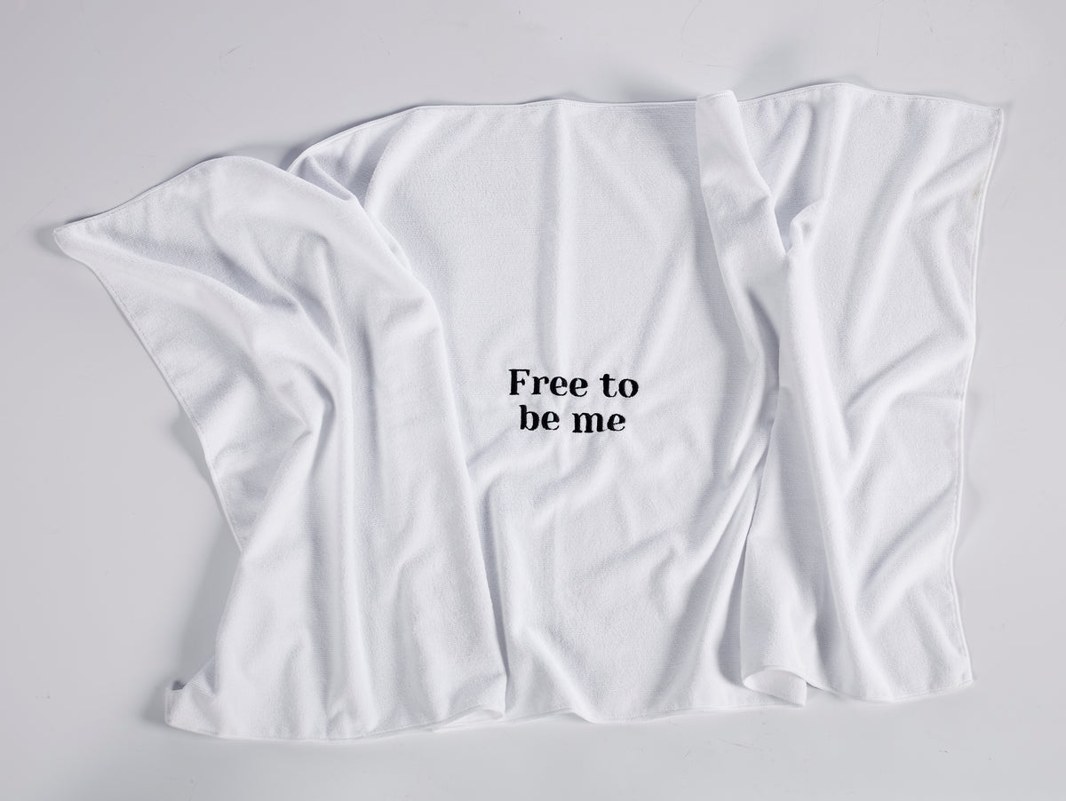 “My frame” towel