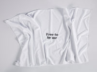 “My frame” towel