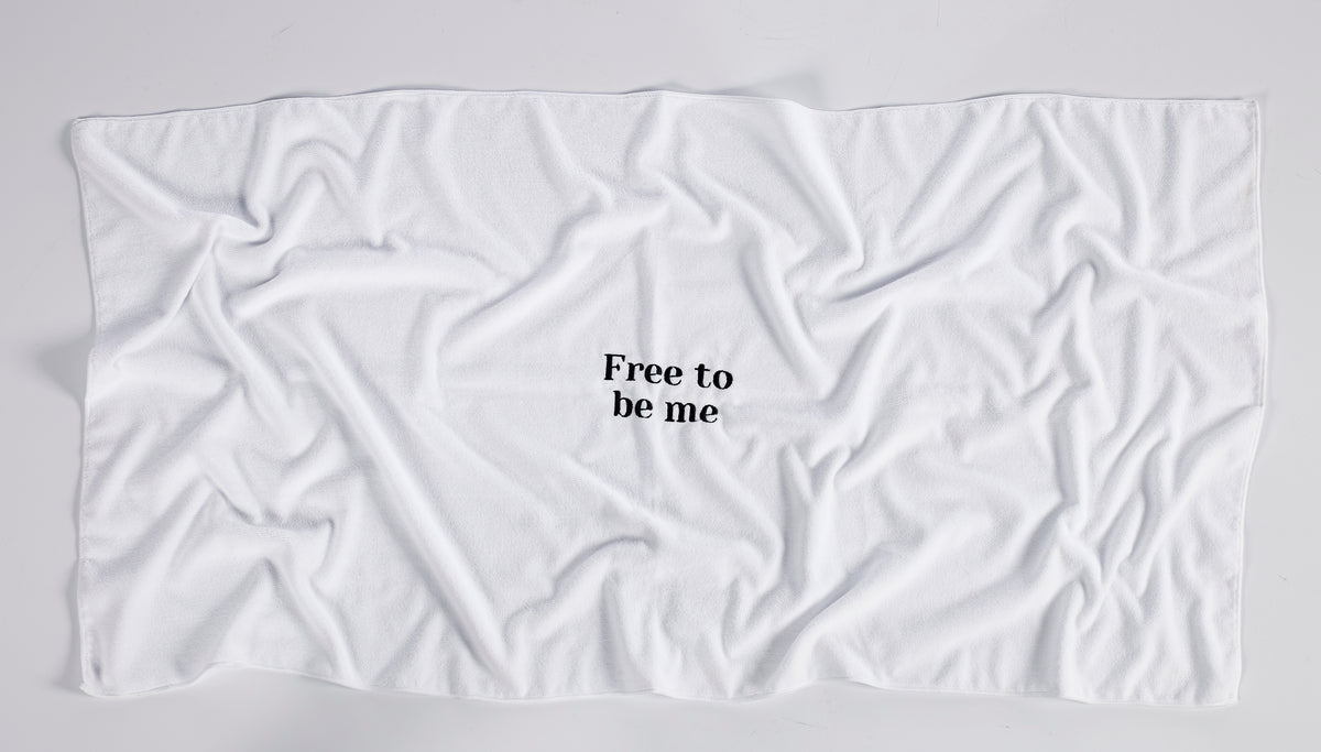 “My frame” towel
