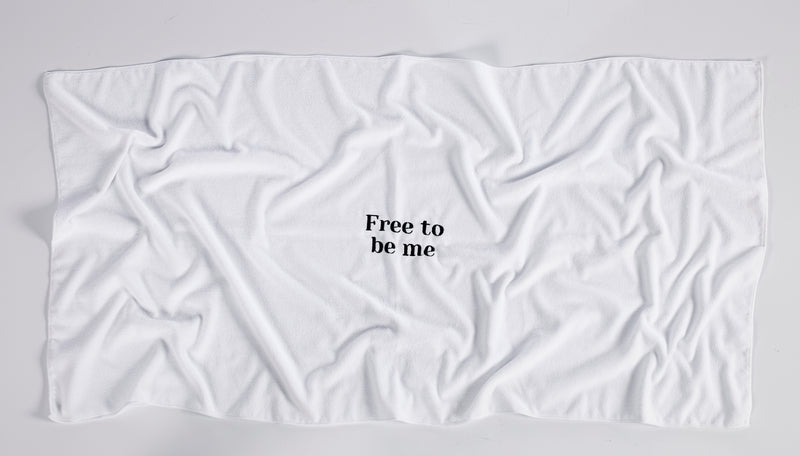 “My frame” towel